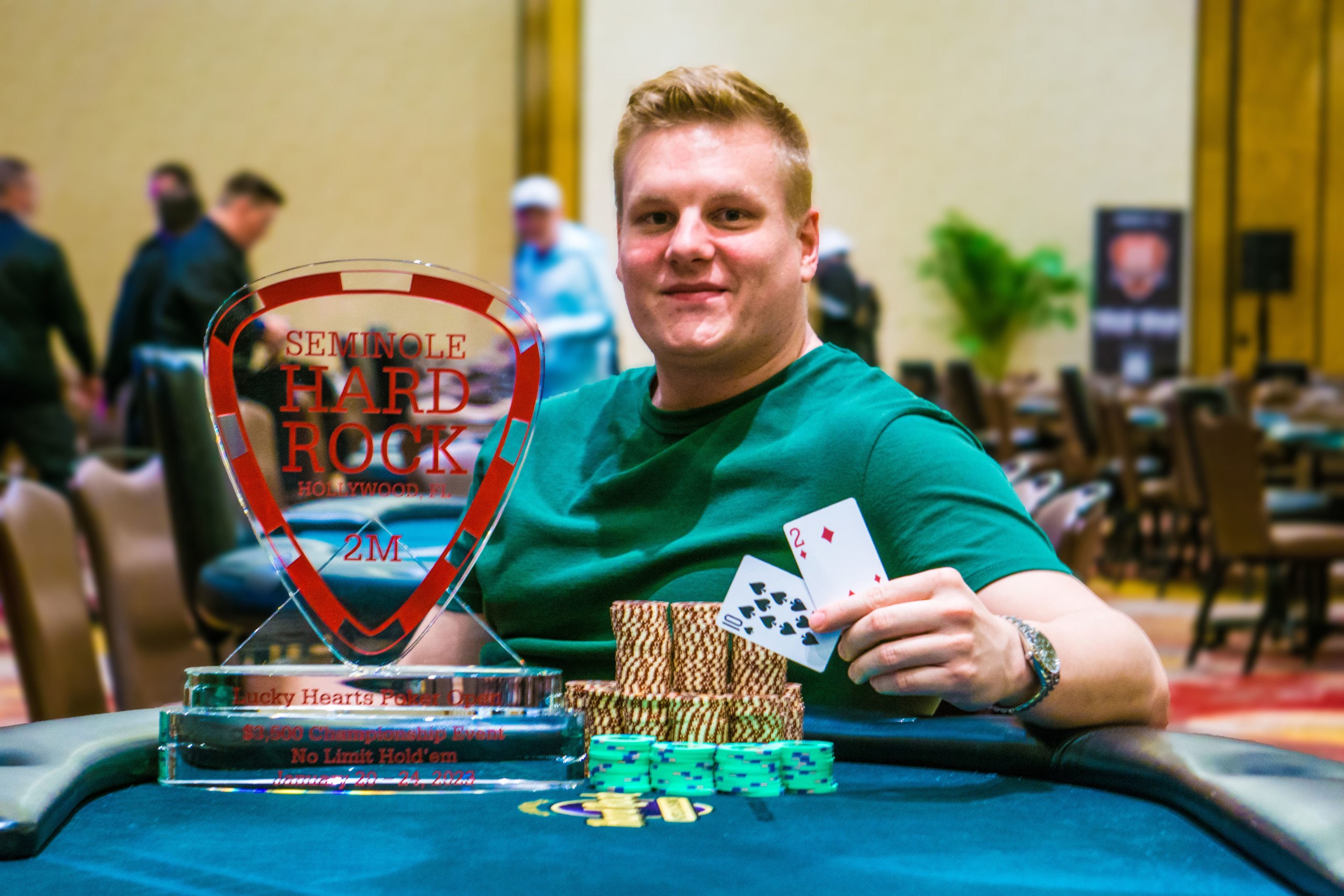 Marius Gierse Takes Six Months Off From Live Poker, Then Wins the Lucky Hearts Poker Open Championship
