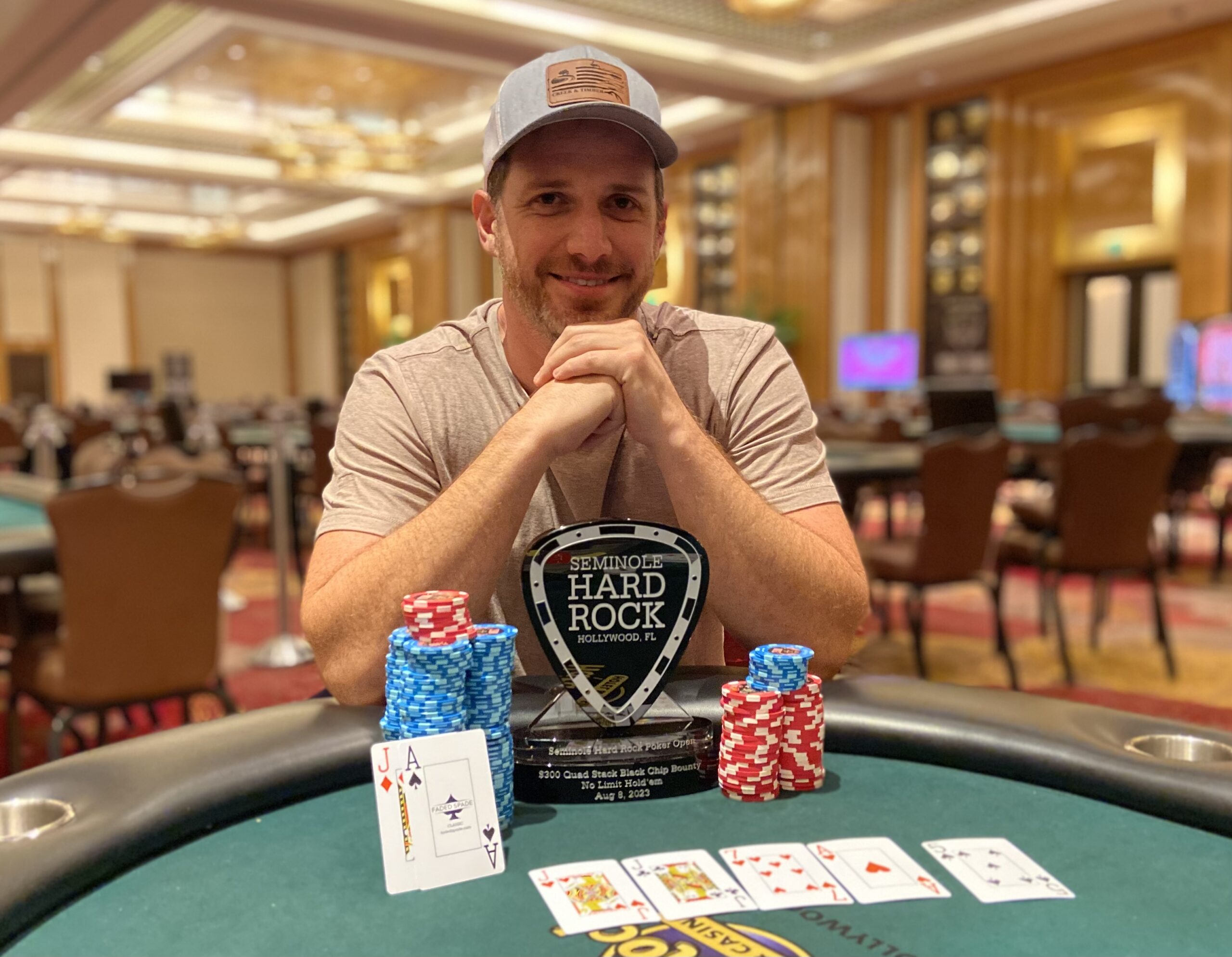 Adam Rothschild Wins Event 54 of the 2023 Seminole Acid Rock Poker Open Outright for $7,780