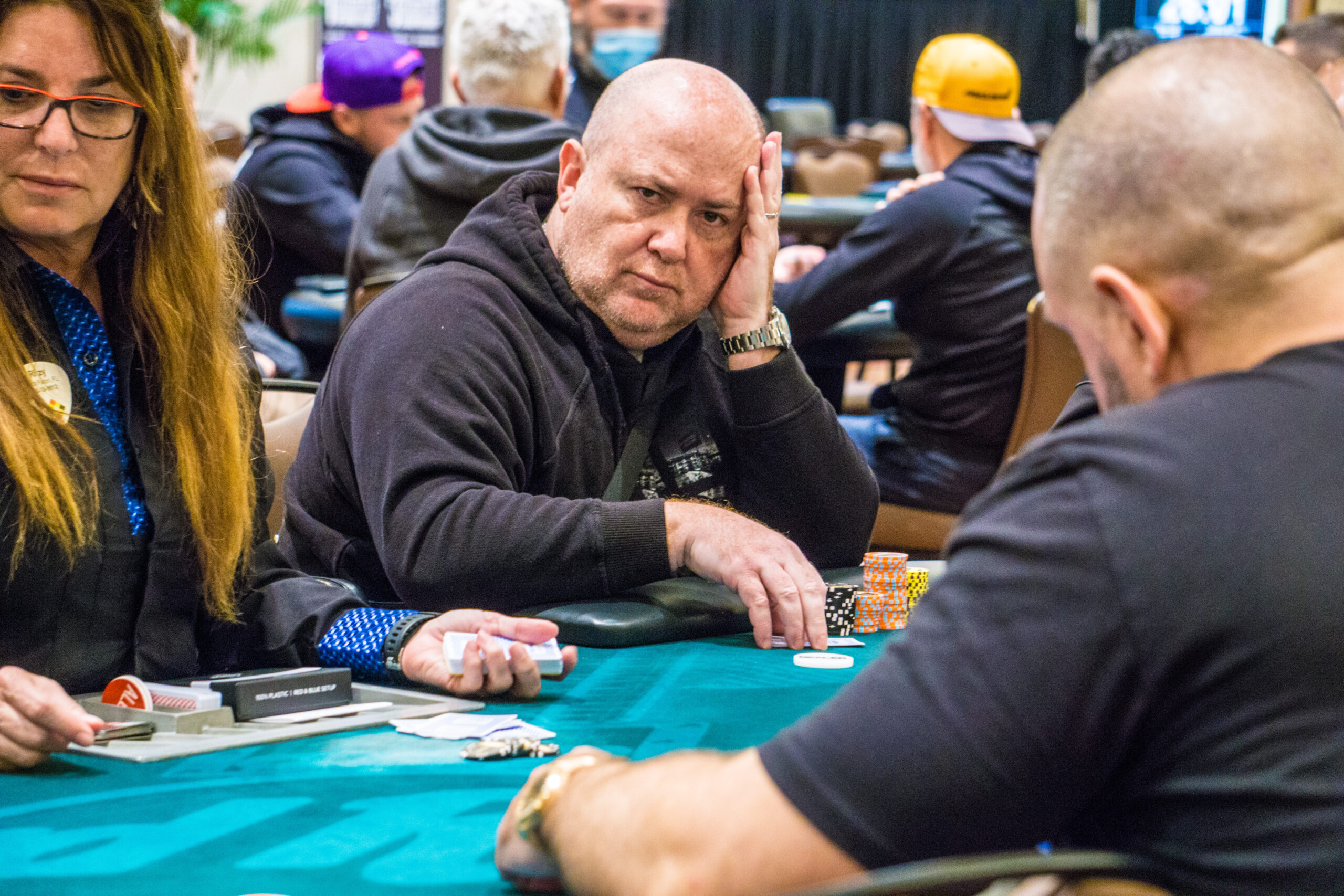 Champion Day 1A: Early Chip Leaders